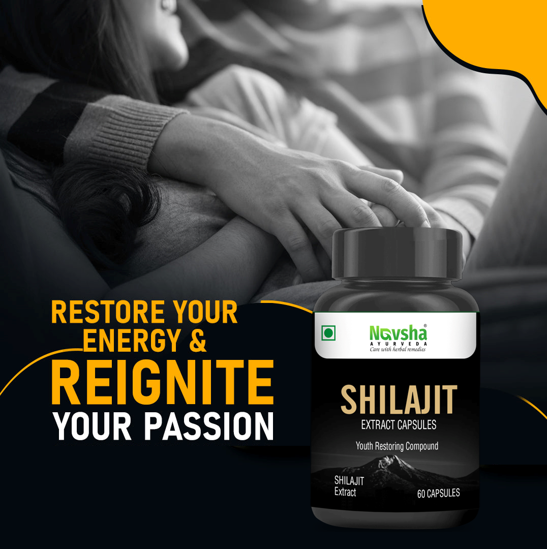 Navshaa Shilajit : Yougth Restoring & Overall Wellbeing