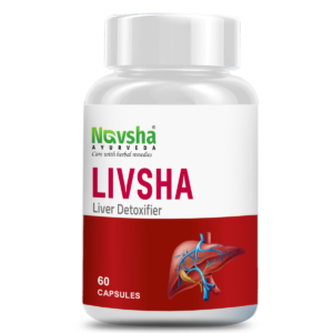 Navshaa Livgest : Natural Liver Detoxifier | (60 Capsules)