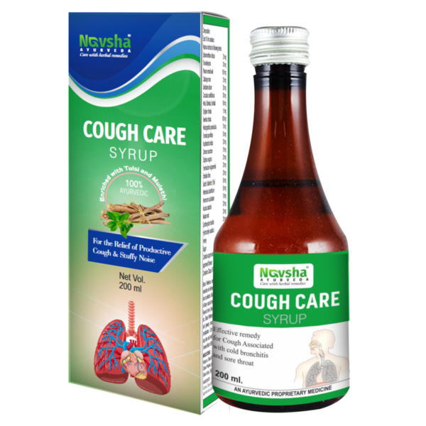 Navshaa Caugh Care : Enriched With Tulsi & Mulethi | Syrup